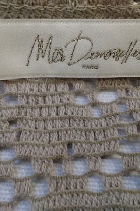 Gilet Mes Demoiselles Beige en Coton