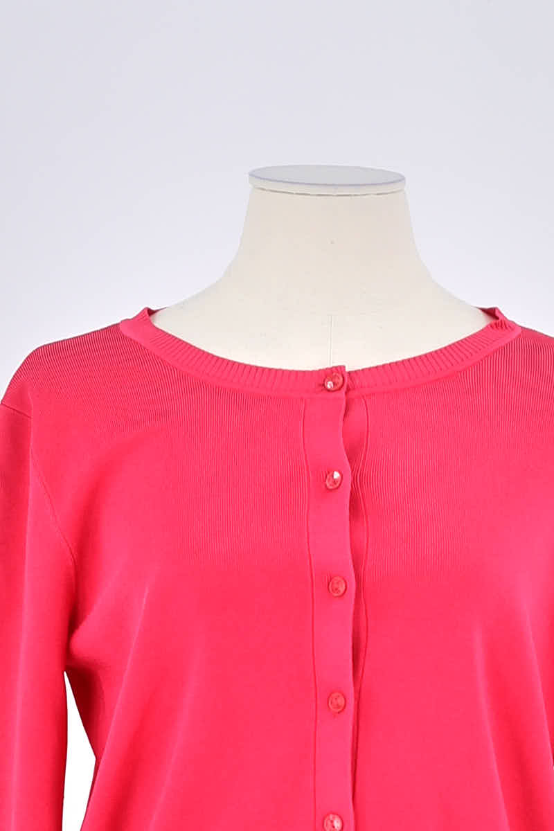Gilet Patrizia Pepe Rose en Viscose