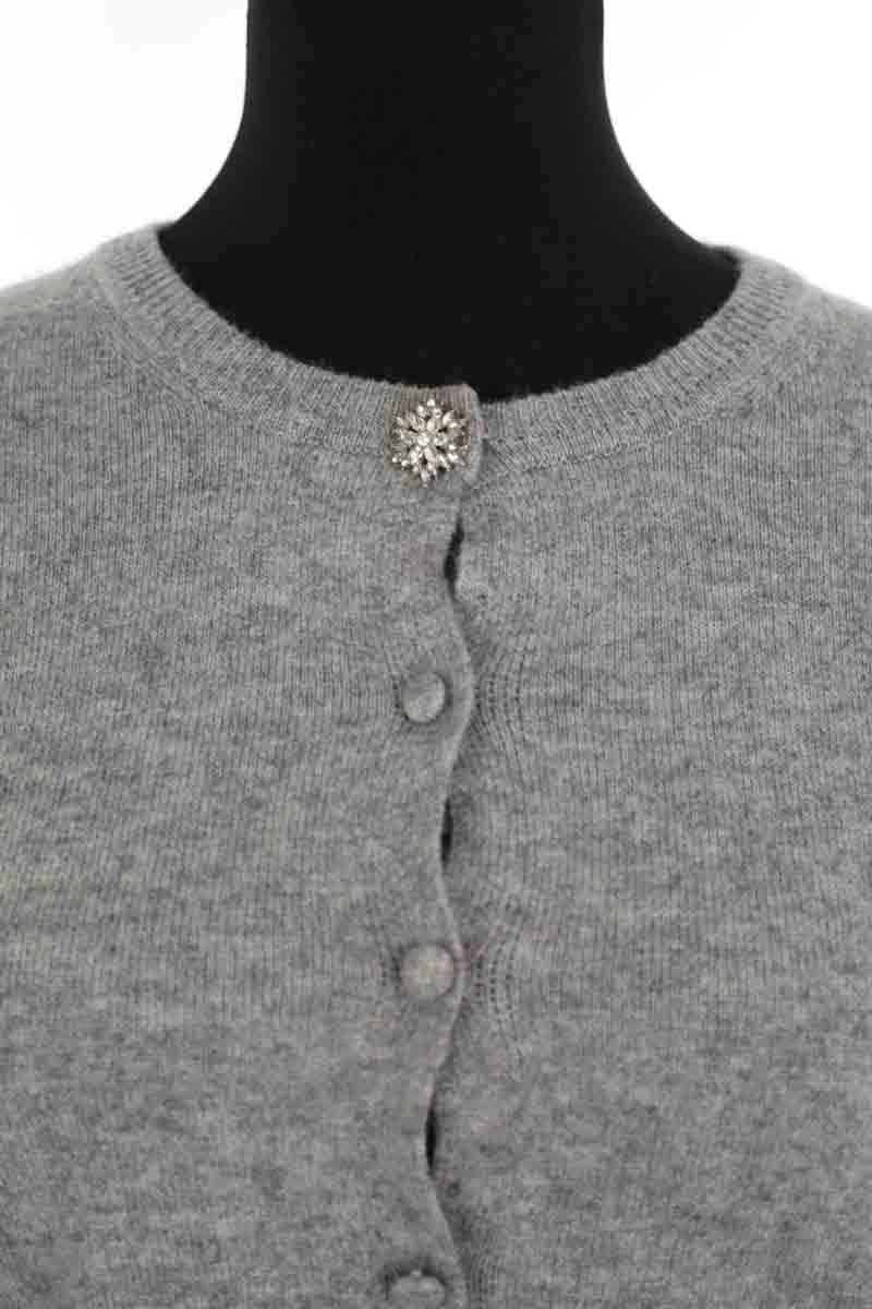 Gilet Paule Ka Gris en Cachemire