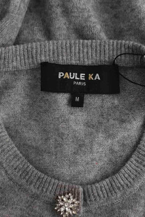Gilet Paule Ka Gris en Cachemire