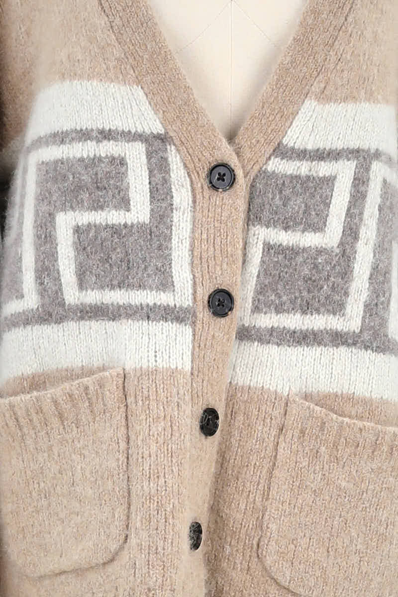Gilet Rails Beige en Laine