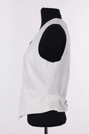 Gilet Ralph Lauren Blanc en Coton