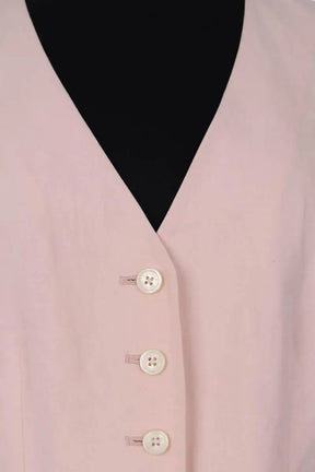 Gilet Ralph Lauren Rose en Soie