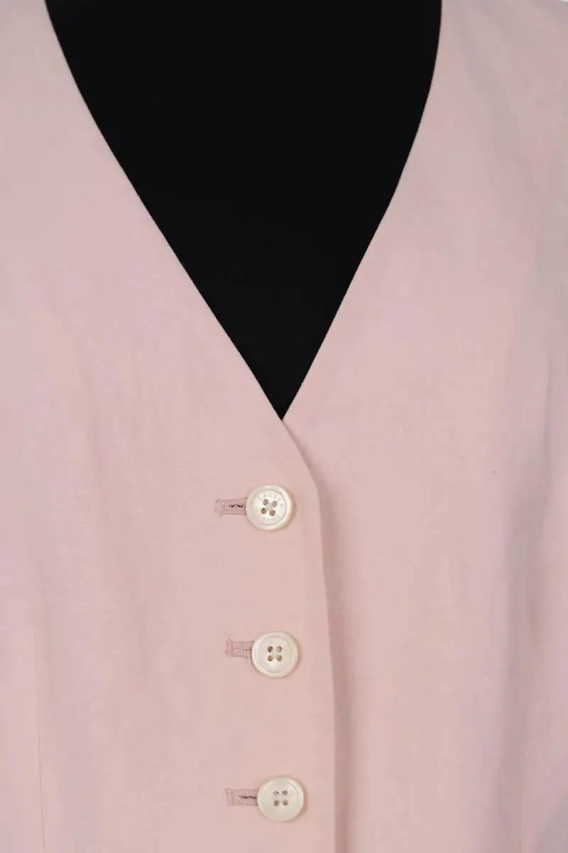 Gilet Ralph Lauren Rose en Soie