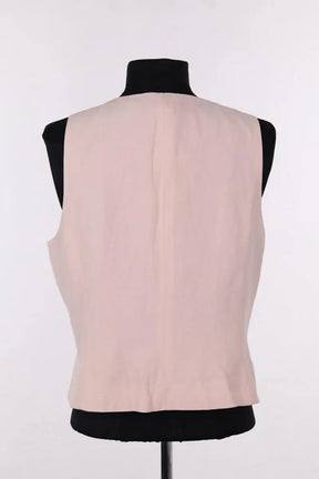 Gilet Ralph Lauren Rose en Soie