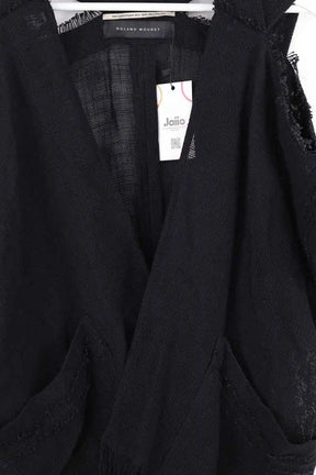Gilet Roland Mouret Noir en Coton