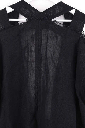 Gilet Roland Mouret Noir en Coton