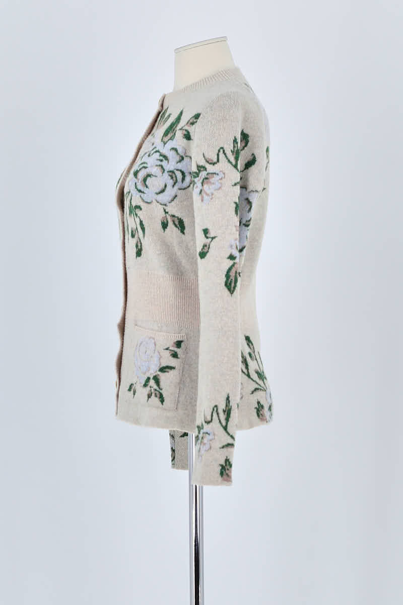 Gilet Rouje Beige en Laine