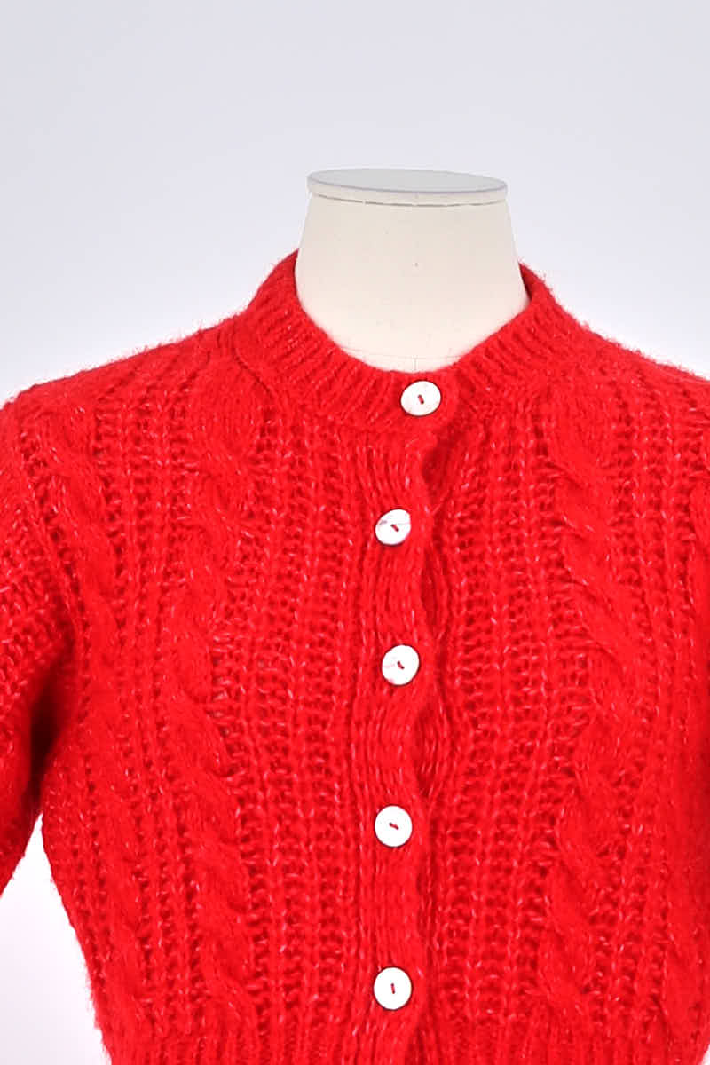 Gilet Rouje Rouge en Laine