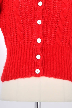 Gilet Rouje Rouge en Laine