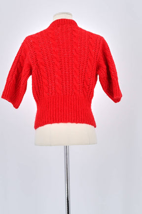 Gilet Rouje Rouge en Laine