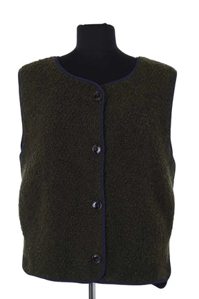 Gilet Sacrécoeur Vert en Laine, taille S - Seconde Main