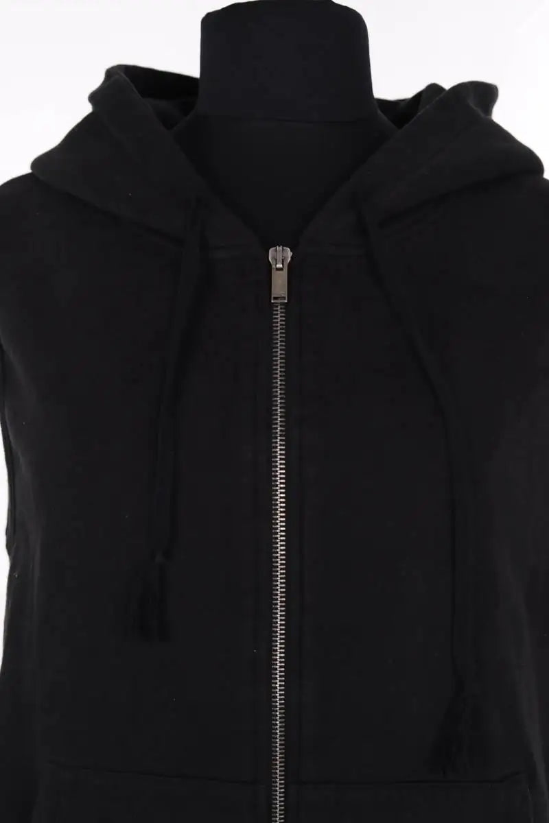 Gilet Saint Laurent Noir en Coton