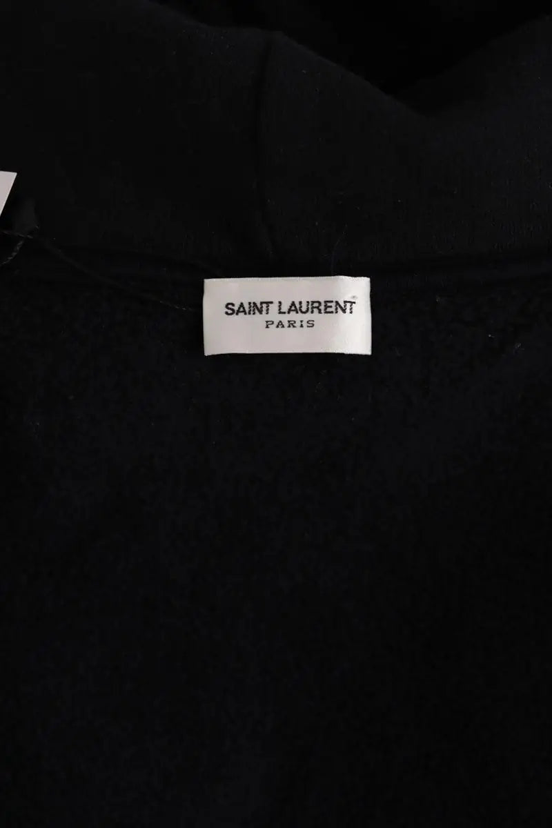 Gilet Saint Laurent Noir en Coton
