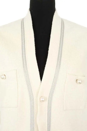 Gilet Sandro Blanc en Coton