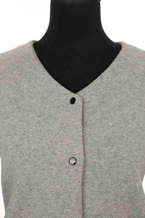 Gilet Sandro Gris en Laine