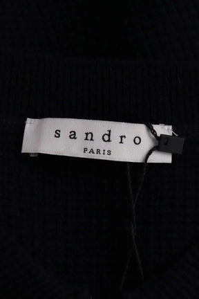 Gilet Sandro Marine en Laine