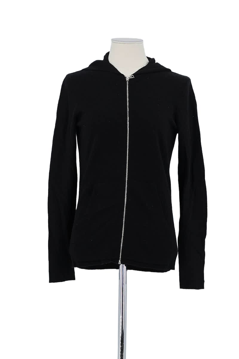 Gilet Sandro Noir en Laine, taille XS - Seconde Main