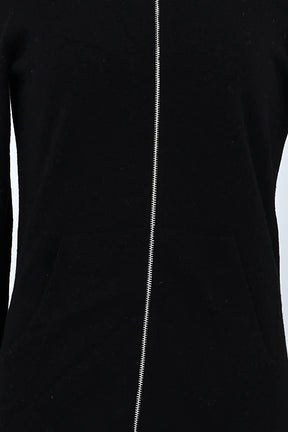 Gilet Sandro Noir en Laine