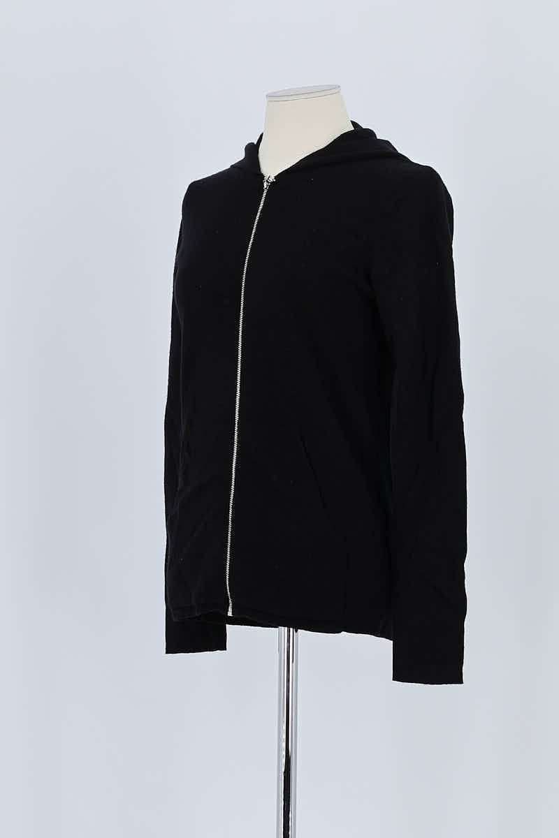 Gilet Sandro Noir en Laine