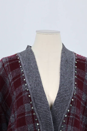 Gilet Sandro Rouge en Viscose