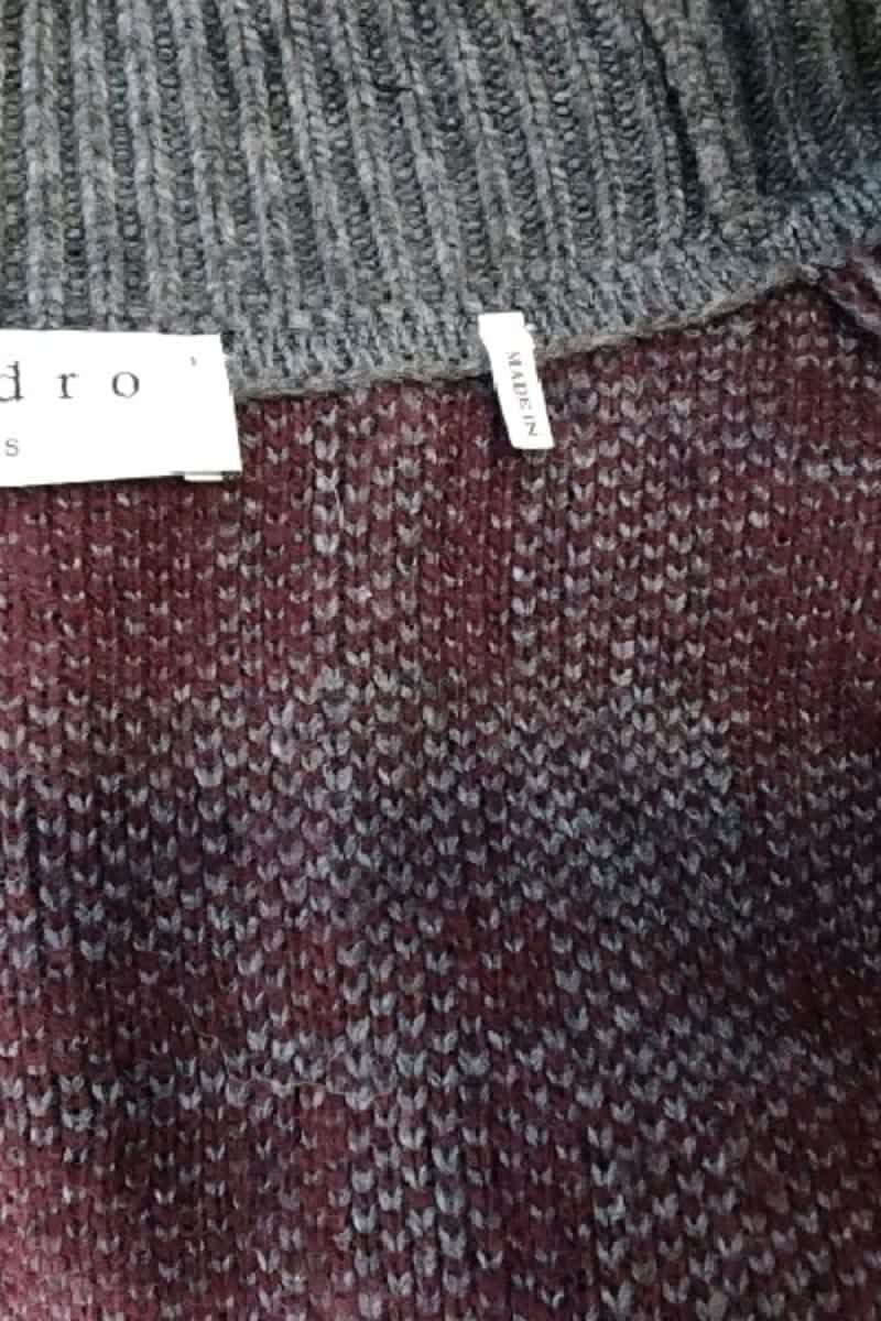 Gilet Sandro Rouge en Viscose