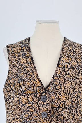 Gilet Sessun Noir en Coton
