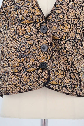 Gilet Sessun Noir en Coton