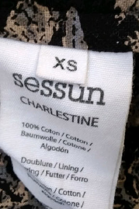 Gilet Sessun Noir en Coton