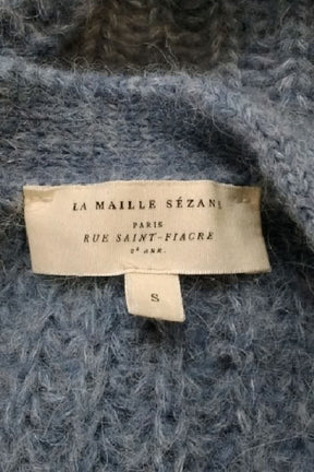 Gilet Sézane Bleu en Polyamide