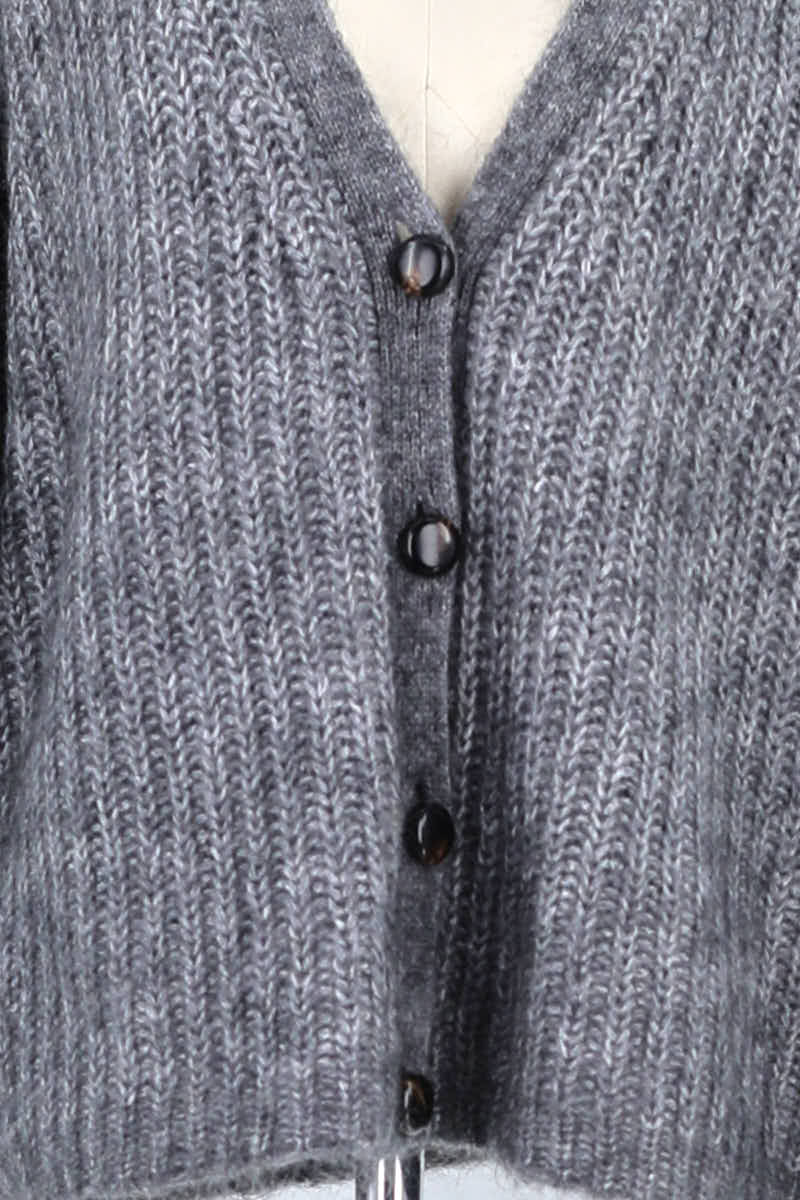 Gilet Sézane Gris en Polyamide