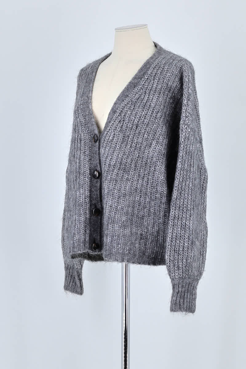 Gilet Sézane Gris en Polyamide