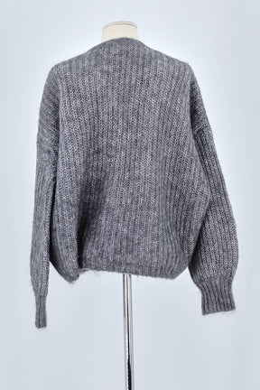 Gilet Sézane Gris en Polyamide