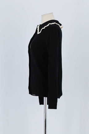 Gilet Sézane Noir en Laine