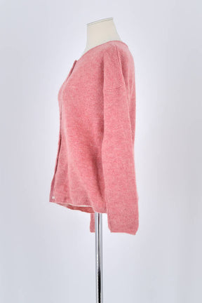 Gilet Sézane Rose en Polyamide