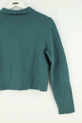 Gilet Sézane Vert en Laine