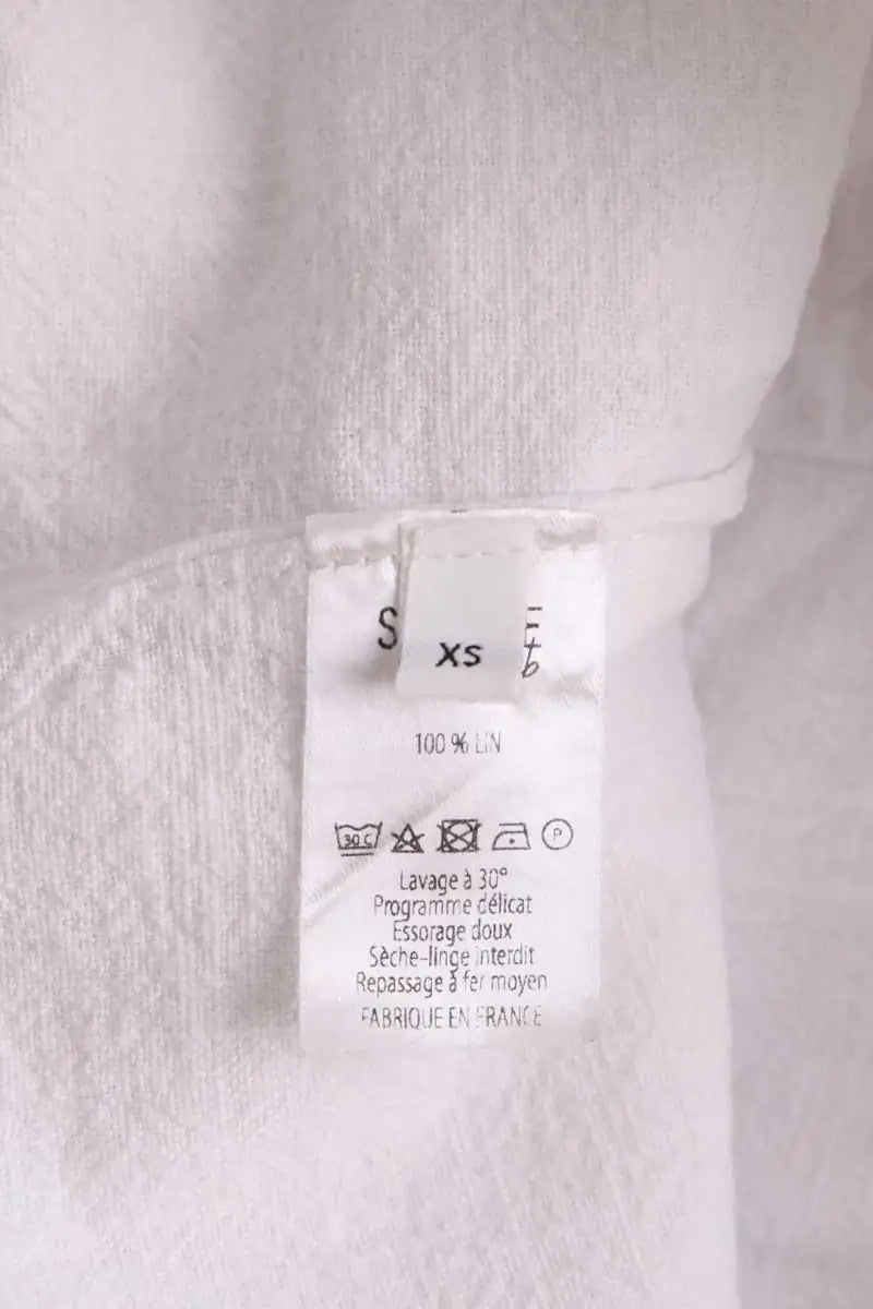Gilet Songe Lab Blanc en Lin