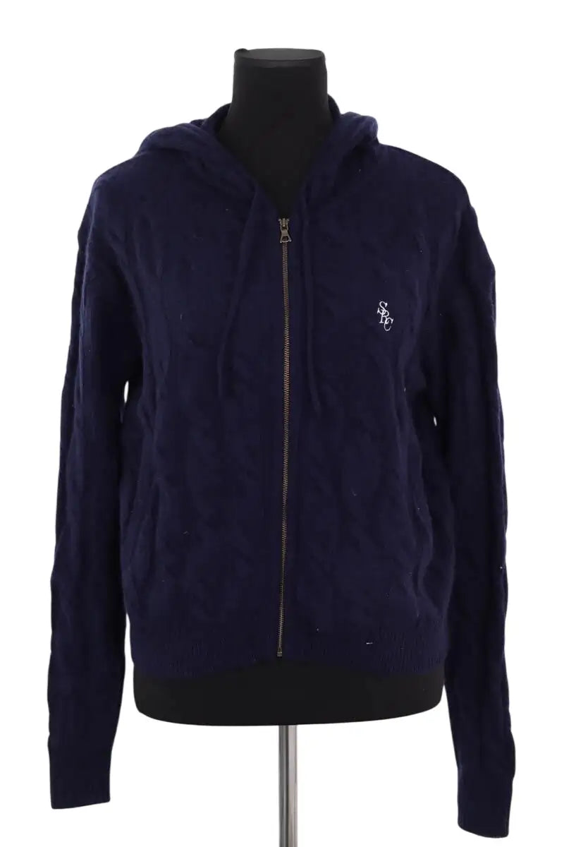 Gilet Sporty & Rich Marine en Cachemire, taille S - Seconde Main