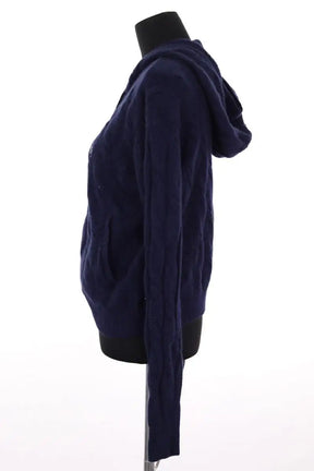 Gilet Sporty & Rich Marine en Cachemire