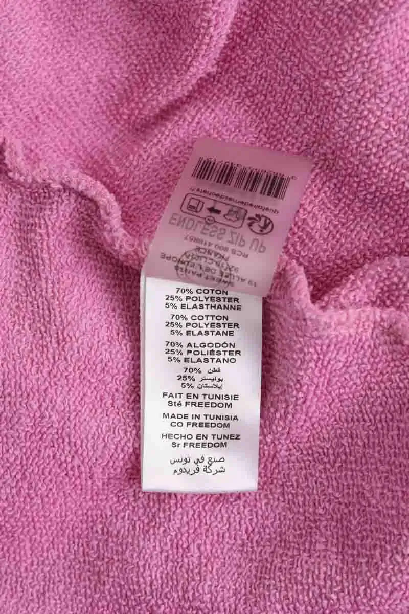 Gilet Sweet Pants Rose en Coton