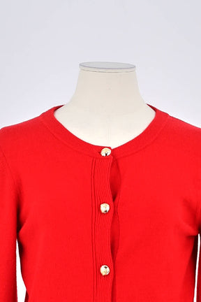 Gilet Tara Jarmon Rouge en Viscose
