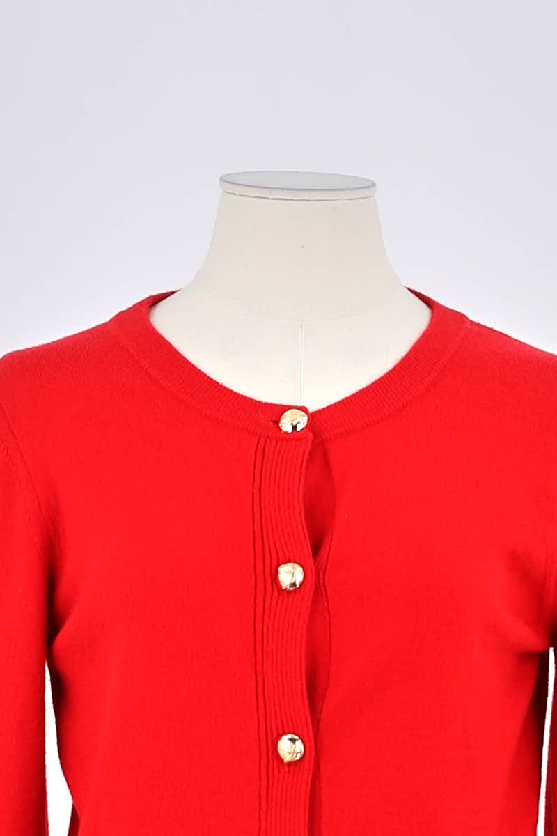 Gilet Tara Jarmon Rouge en Viscose