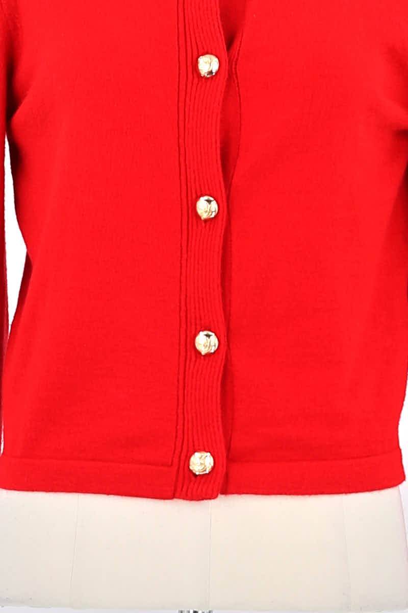 Gilet Tara Jarmon Rouge en Viscose
