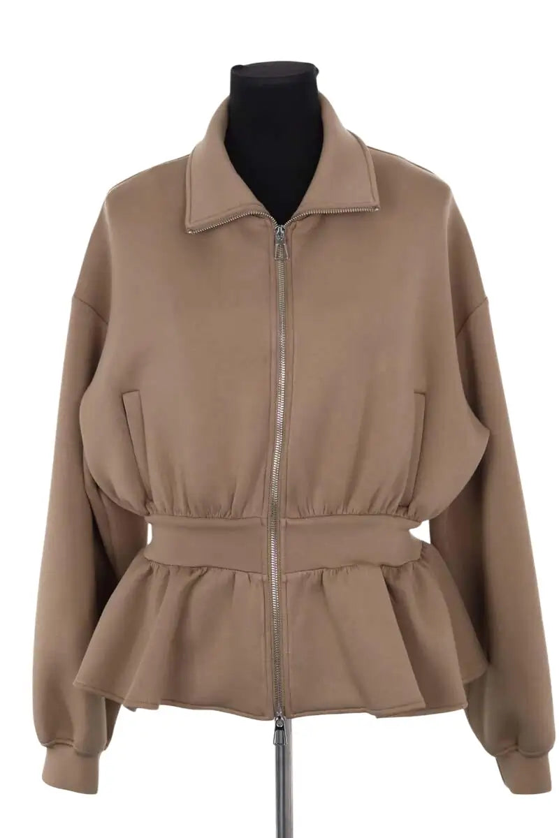 Gilet The Frankie Shop Beige en Viscose, taille S - Seconde Main