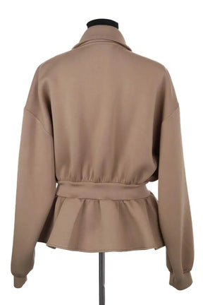 Gilet The Frankie Shop Beige en Viscose