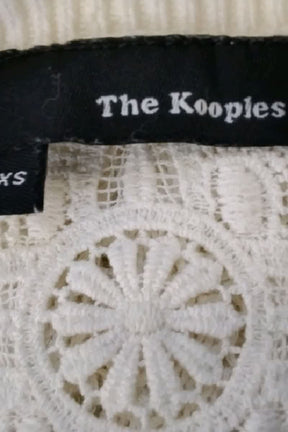 Gilet The Kooples Blanc en Coton