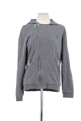 Gilet The Kooples Gris en Coton, taille S - Seconde Main