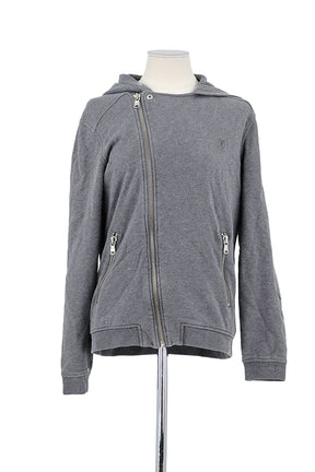Gilet The Kooples Gris en Coton, taille S - Seconde Main
