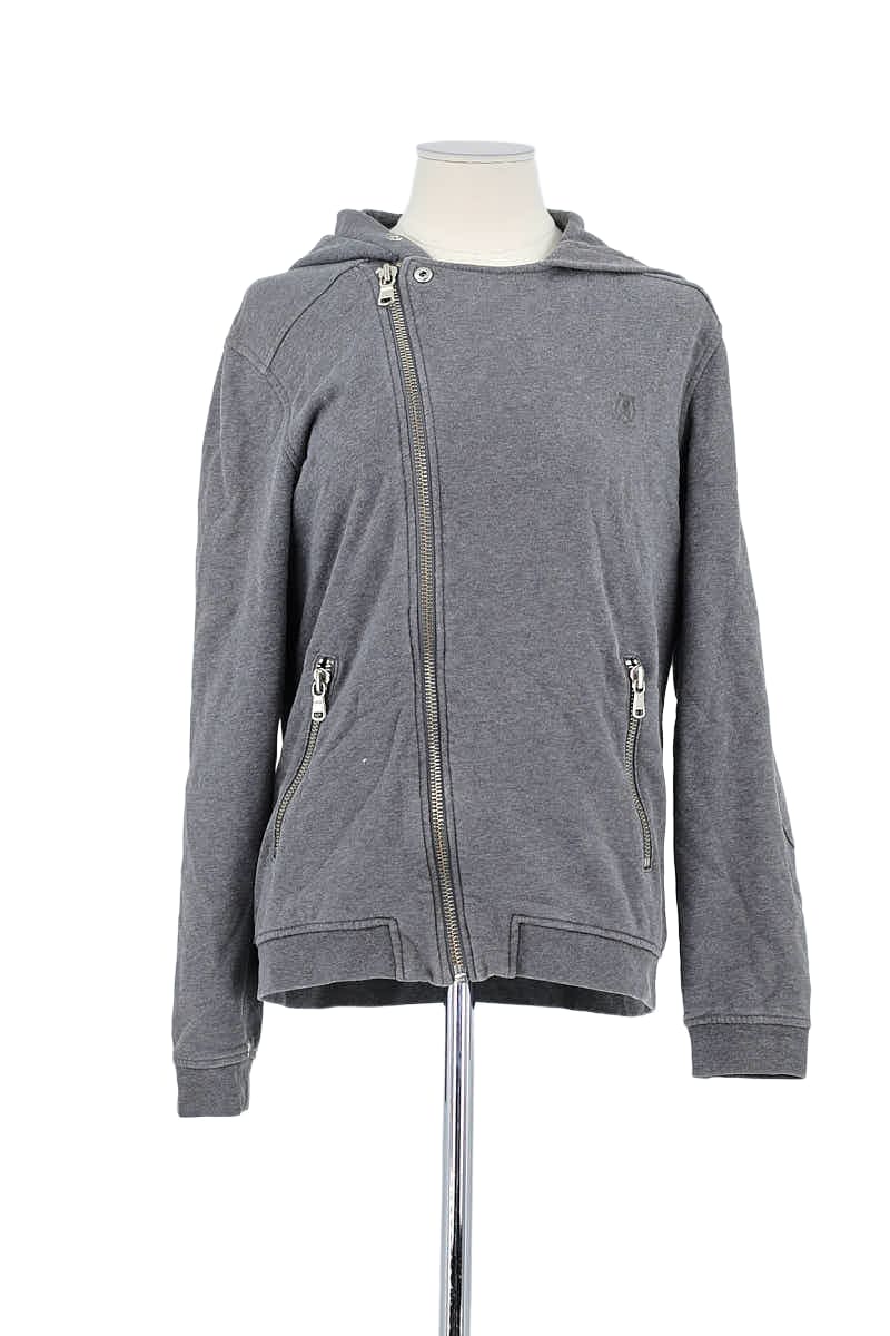 Gilet The Kooples Gris en Coton, taille S - Seconde Main