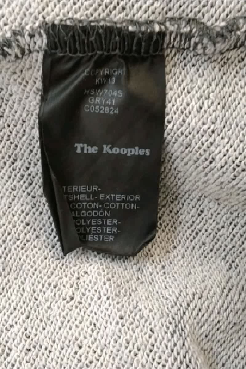 Gilet The Kooples Gris en Coton